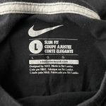 Nike Shirt Women Large Black Pink Slim Fit Tee Love Casual Basic Athleisure Photo 6