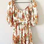 Debbie & Dabbie Hello Molly Nothing Quite Like You Dress in Orange White Size 10 Photo 4