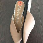 Calvin Klein New  taupe slides Photo 1