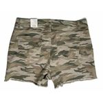 Time & Tru NEW Womens  High Rise Camo Print Relaxed Fit Denim Cut Off Shorts 20 Photo 7