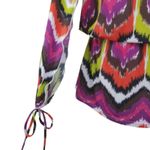 Trina Turk Multi Colored Elastic Waist Tunic Womens XS Photo 5