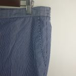 Alfred Dunner  16 Navy White Striped Pants Photo 4