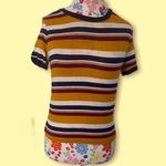 Comfy Bright Stripe Ringer Tee Multi Photo 0