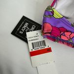 Hula Honey  Floral Stretch Ruffle Swimsuit Top Size XS‎ NWT Photo 5