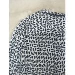 Alexander Jordan Womens Button Shirt Top medium Blue and White NWT Photo 12