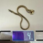 LIRM Italy 925 Vermeil Gold over Sterling Silver Tube Mesh 7.25” Bracelet 4g. Photo 7