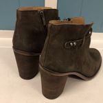 Franco Sarto  Women"s Elvis Ankle Boot Sz 9.5 Booties Nubuck Leather‎ Brown Photo 3