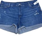 Old Navy Curvy OG Straight NWT Denim Short Plus Stretch Sold Out Style Size 22 Photo 11