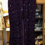Miss Look Maxi purple sequin prom dress Photo 1