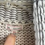 Gap  Fairisle Cozy Knit Open Front Cardigan - Cream and Black, M/L Photo 2