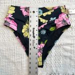 VS Pink S/M wrap criss cross high waist floral bikini set SW2 2847 Black Photo 11