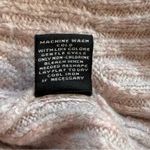 Verve Ami  Sweater Pink Split Shawl Cowl Neck Soft Cable Knit Tunic XL NEW Photo 9