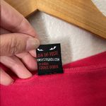 Emily The Strange goth gothic rockabilly pink cat argyle cardigan sweater S/M Size M Photo 3