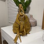 Kelsi Dagger  yellow gold soft leather hobo shoulder strap bag boho pebbled Photo 4