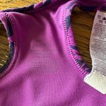Nike Drifit Racerback Sports Bra Purple Sz XS Photo 4