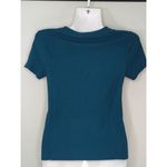 Juicy Couture Sapphire Wave Crew Neck Short Sleeve Top Size XS NWT Photo 1