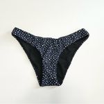 J.Crew Tiny Dot Christie Hipster Bikini Bottom in Navy Size XXS NWT Photo 2