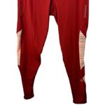 Adidas  HOW WE DO 7/8 LIGHT TIGHTS Active Maroon / Glow Pink Women's Medium New Photo 3