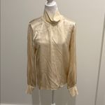 Nation Ltd New with Tags  Anne Feminine Turtleneck in White Chocolate Sz M Photo 4