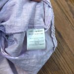 Lost + Wander  NWOt Sivan peplum purple tie shoulder tank size L Photo 6