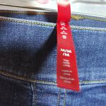 Spanx  Step Hem Kick Flare in Midnight Shade Pull-on Stretch Jeans 20327T Size M Photo 4