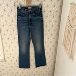 Mother The Hustler Ankle Fray in Healing Jar Blue Size 26 Photo 3