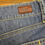 Paige  Women's Denim Shorts Blue Distressed Cuffed Size 24 Photo 2