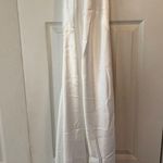 Etsy White satin backless dress Photo 1