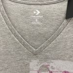 Converse Gray V-Neck Shirt Photo 4