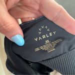 Varley Delta sports bra tank top slate floral charcoal print square neck long Photo 4