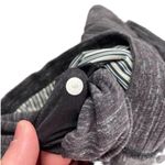 Lululemon  Find Your Centre Wrap Gray Grey Hooded Long Sleeve Jacket Coat Size 6 Photo 4