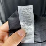 Aidan by Aidan Mattox | Chiffon Blouson Dress with Lace Skirt in Black Size 6 Photo 13