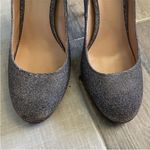 Banana Republic  Hello Sole Mate Gold Metallic Heels size 6 Glitter Stiletto Pump Photo 4