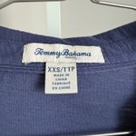 Tommy Bahama Womens XXS Blue Chambray Long Sleeve Button Shirt Top Casual Resort Photo 3