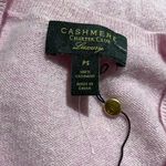 Charter Club NWOT CASHMERE  LUXURY 100% CASHMERE SWEATER LILAC Photo 5