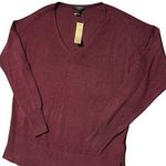 J.Crew NEW  V-Neck Wool Blend Lightweight Long Sleeve Cabin Holiday Cozy XS Photo 2