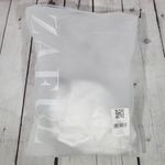 Zaful  Front Tie‎ Cutout Cropped T-shirt White M NWT Photo 4