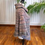 Anthropologie Maison Pholya Knit Cowl Neck Poncho Sweater L/XL - Cottagecore Photo 3