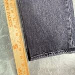 Abercrombie & Fitch  The Slouchy Jean Mid Rise Sz 0 Wide Leg Black Curve Love Photo 10