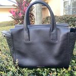 Coach EUC Bleecker Mini Riley Carryall Black Pebbled Leather Crossbody Strap Photo 1