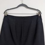Adrienne Vittadini Charcoal Gray A-Line Skirt Size 10 Classic Gray Skirt Photo 4