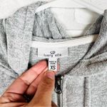 Ivory Ella ‎ Gray Zip-Up Cardigan Hoodie, Soft & Lightweight, Size XS Photo 6
