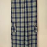 Forever 21 NWT blue and yellow plaid pants Photo 0