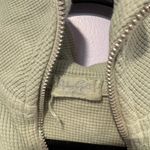 Brandy Melville John Galt green quarter zip sweater Photo 1