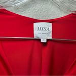 MISA Los Angeles Red Bodysuit women’s small holiday fall classic ruffle girly Photo 4
