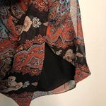 International Concept Cold Shoulder V Neck Dress Red Size M Photo 3