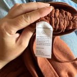 Good American  brown knit dress Size 2 side cinch ruched bodycon sexy minimal Photo 9