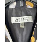 Kasper ‎ Blazer Size 6 Abstract Print Career Office Party Jacket Photo 2