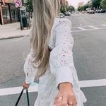 Princess Polly White Lace Dress Photo 0