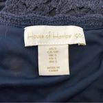 House of Harlow 1960 Crochet Lined Dress * Cream and Navy * Size: Small Photo 4